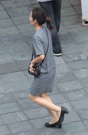 街拍肉丝职业装-14P