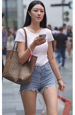 蓝牛热裤美女(73P)