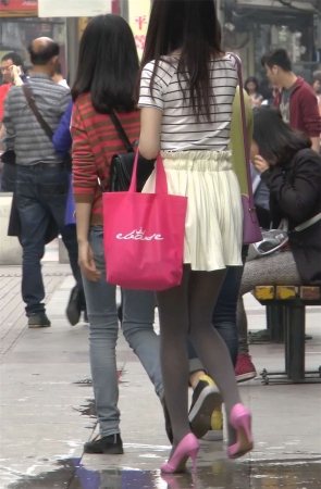 长腿黑丝袜气质红高跟