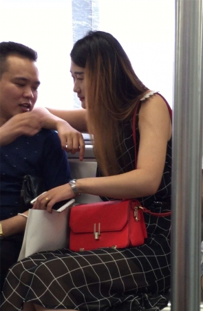 漂亮街拍长腿MM