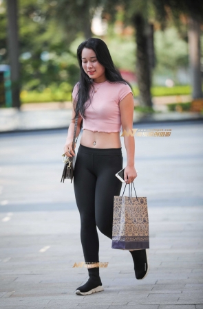 性感健身美臀裤