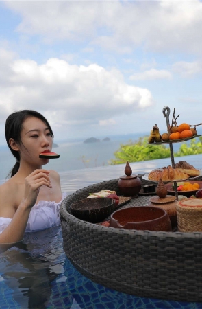 Samui旅拍作品 梦中的早餐