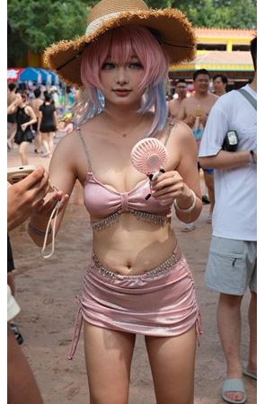 cos粉装小姐姐【套图+视频】