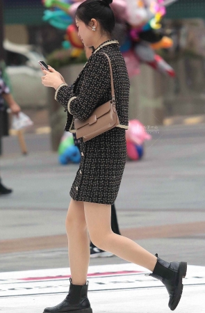 肉丝街拍少妇-14P