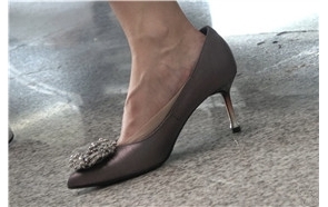 4k-街拍船袜高跟鞋制服气质美女