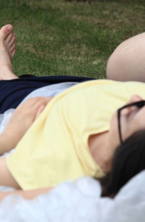 No1467 清秀型邻家女孩露脚的方式很大方