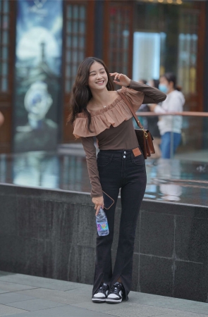 甜美治愈的笑容