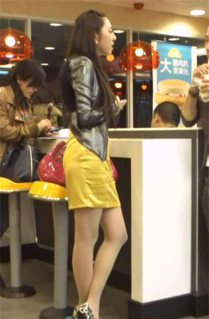 肉丝美腿豹纹高跟