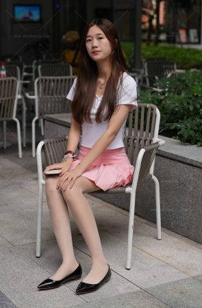 客定版-粉裙肉丝平底鞋带劲183P相机4K-4min全套 15P