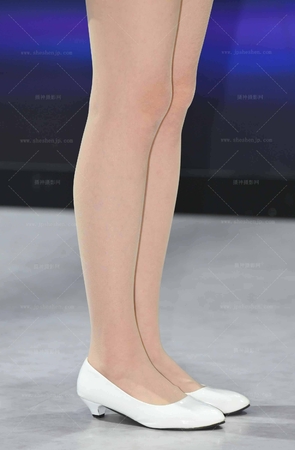 SH25-283-84√肉丝白鞋清秀礼仪
