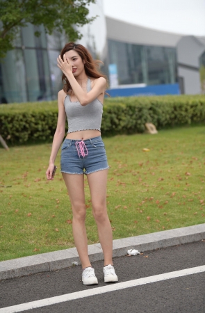 22828-14+155热裤大长腿