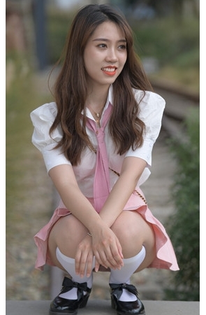 粉红色的叮咛【套图+视频】