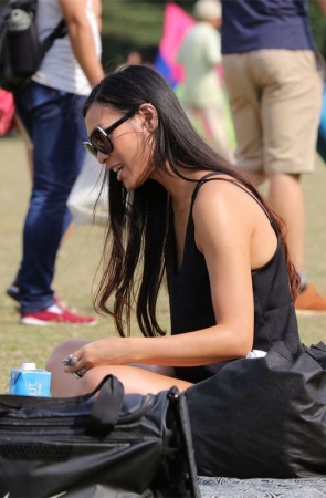 No1139 靓妹代表魔都美女气质奔放出场 第1套