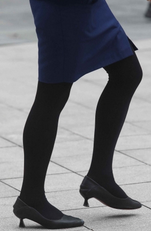 【珏一笑而过】诱惑街拍黑丝OL