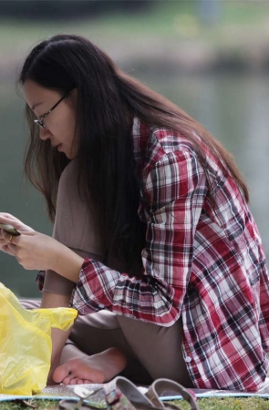 No1402 清纯少女就应该是长发和素足