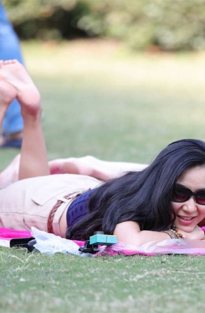 No1290 每当老外带着中国女友出现草坪的时候，好戏就要开场了