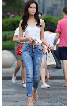 牛仔裤美女(96P)