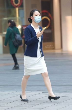 肉丝街拍高跟OL-17P