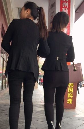 高跟OL职业装姐妹淘