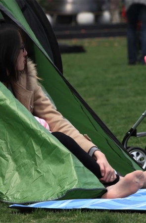 No586 清秀少妇超薄肉丝，丝薄足美动作多