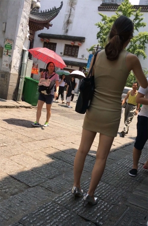 短裙美女性感好看