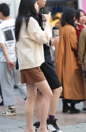 肉丝街拍短裙shaofu-14P